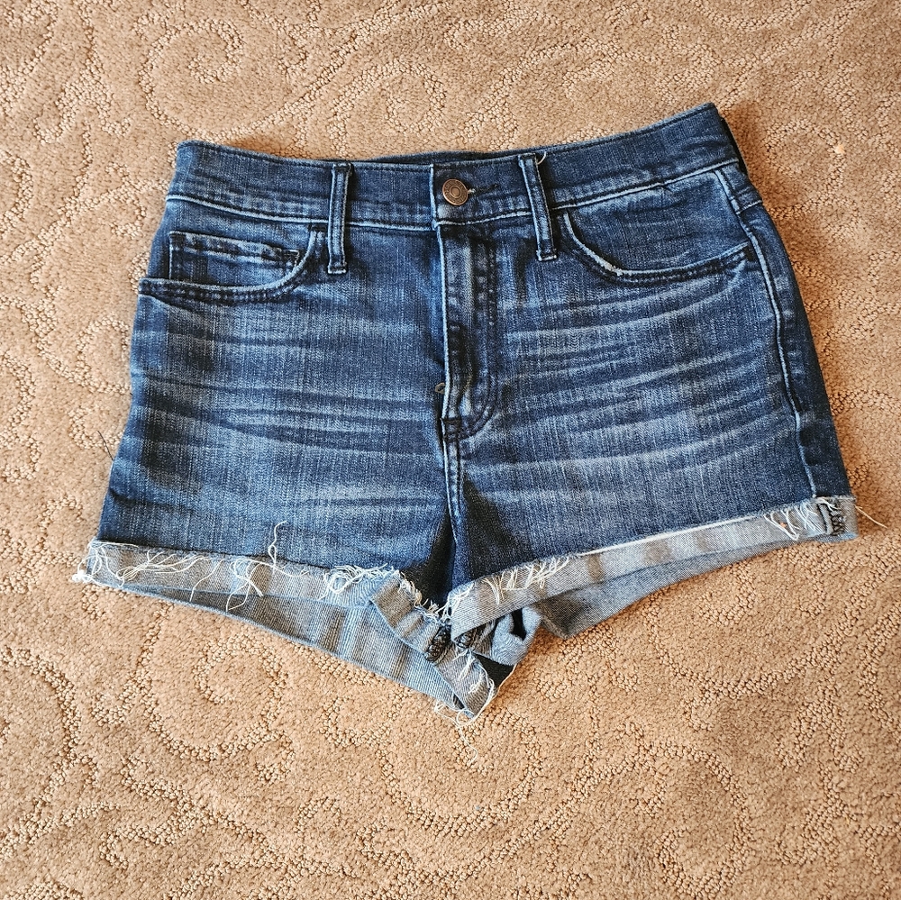 Abercrombie & Fitch Hi rise Jean Shorts